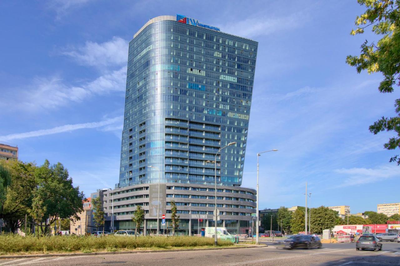 Apartments In - Hanza Tower - Sauna & Pool Štetín Exteriér fotografie