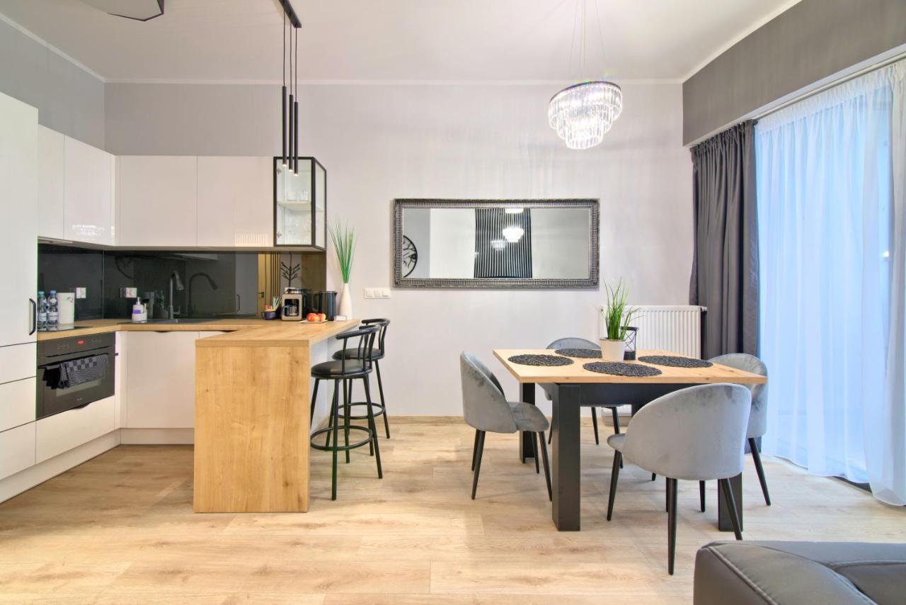 Apartments In - Hanza Tower - Sauna & Pool Štetín Exteriér fotografie